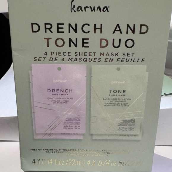 💥Karuna Drench and Tone Duo Sheet Face Mask Kit - Set of 3💥 - Picture 8 of 16